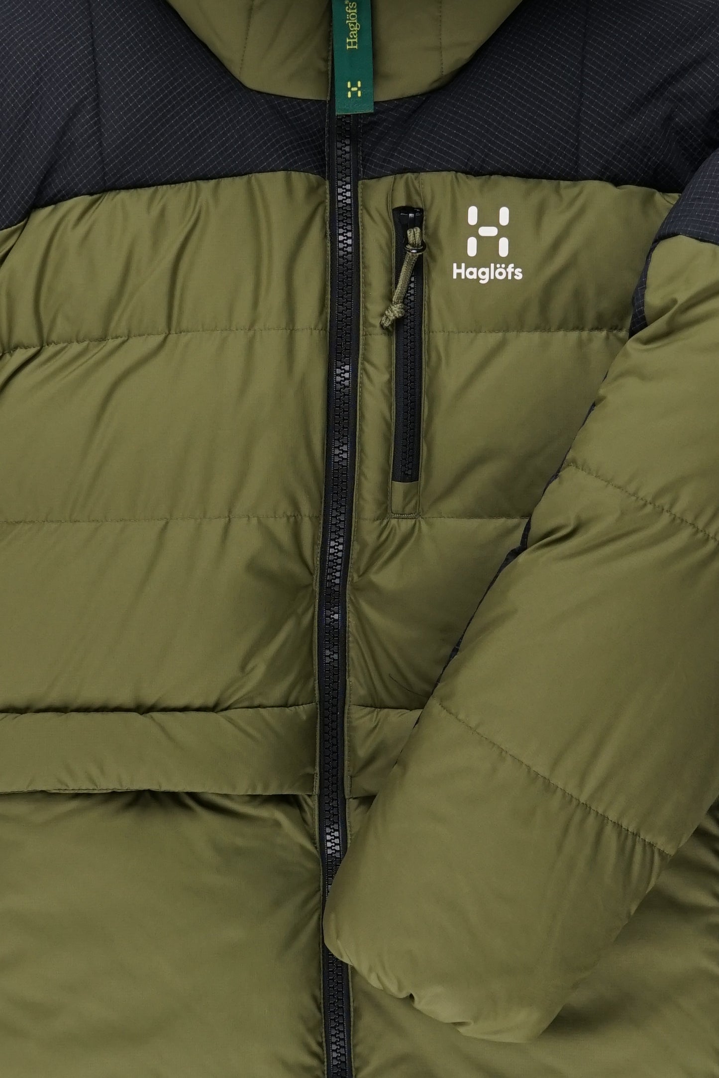Riksgränsen Down 850 Hood Women Green / S