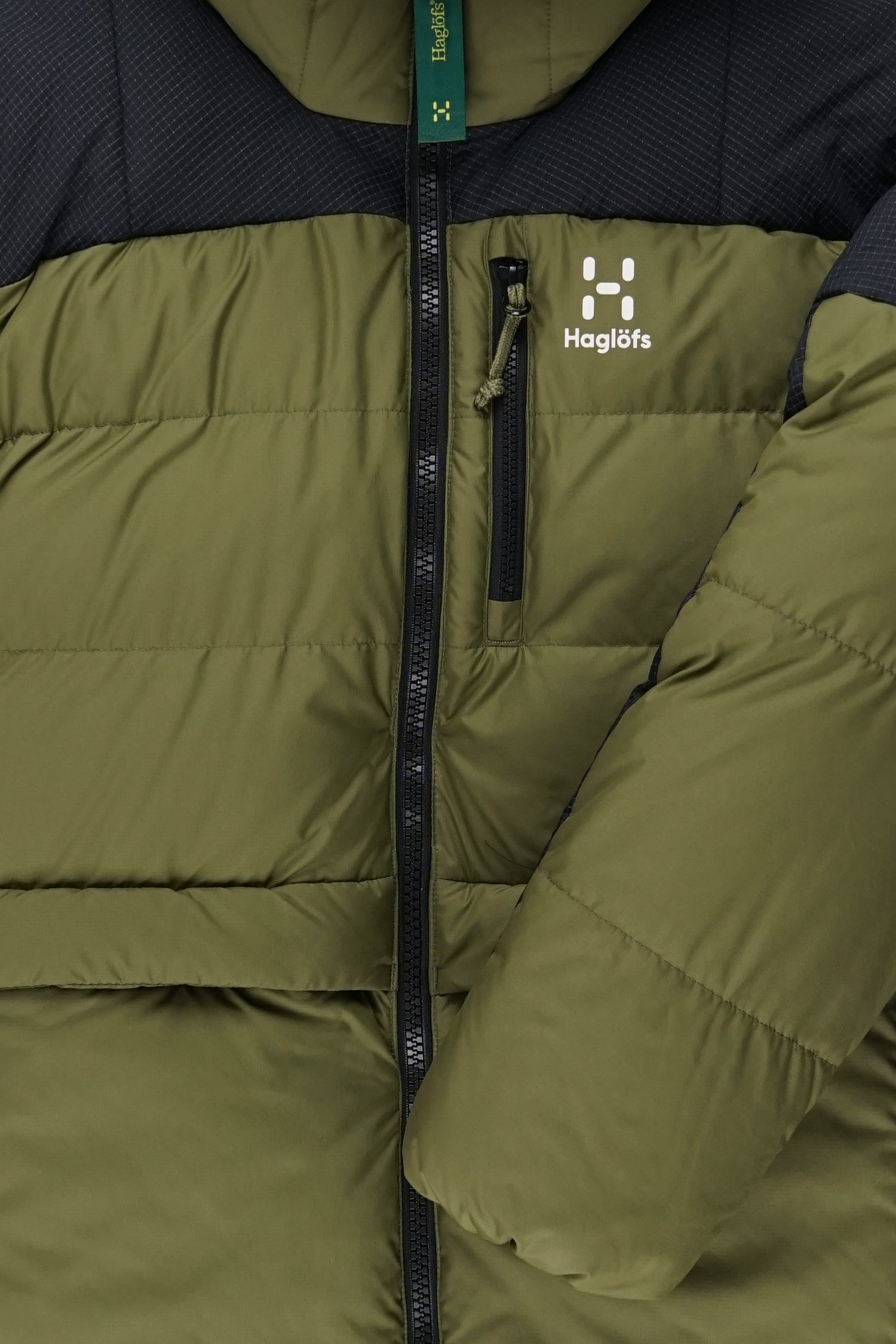 Riksgränsen Down 850 Hood Women Green / S