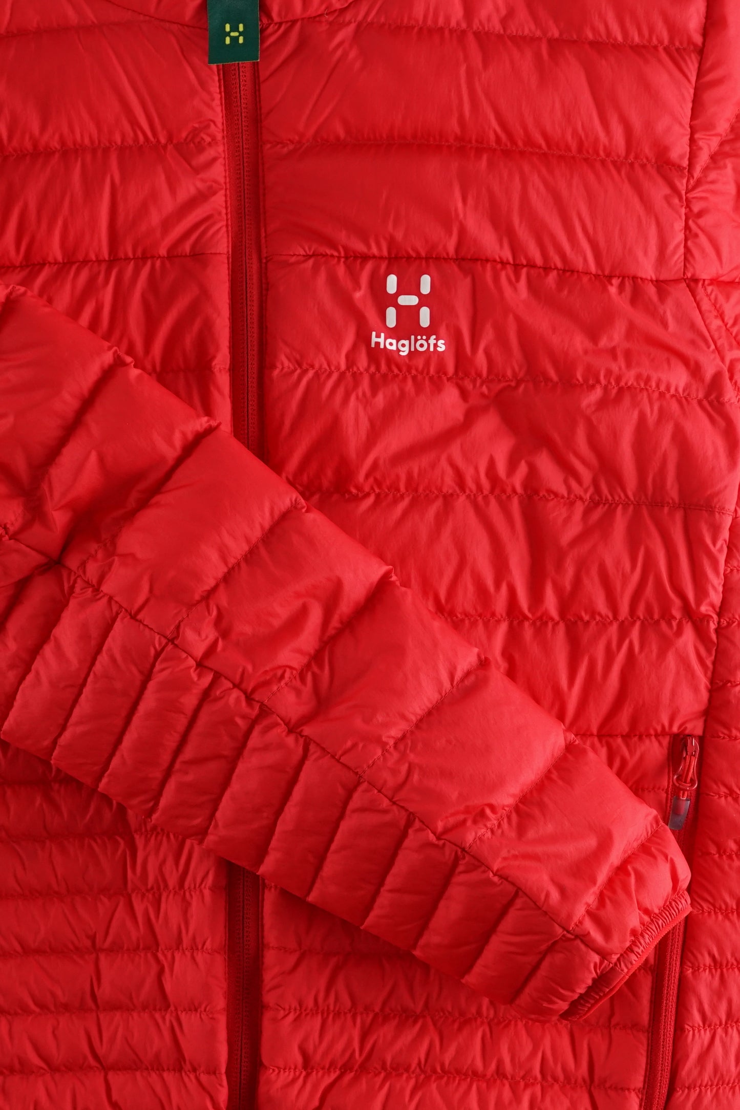 Micro Nordic Down Hood Women Red / M