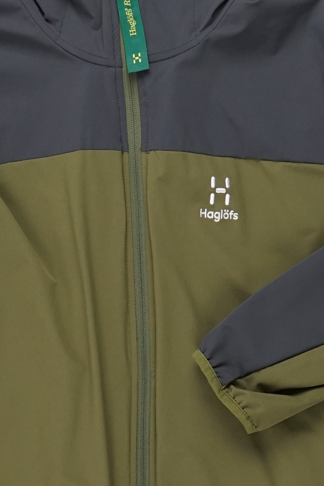 Morän Softshell Hood Men Green / XL