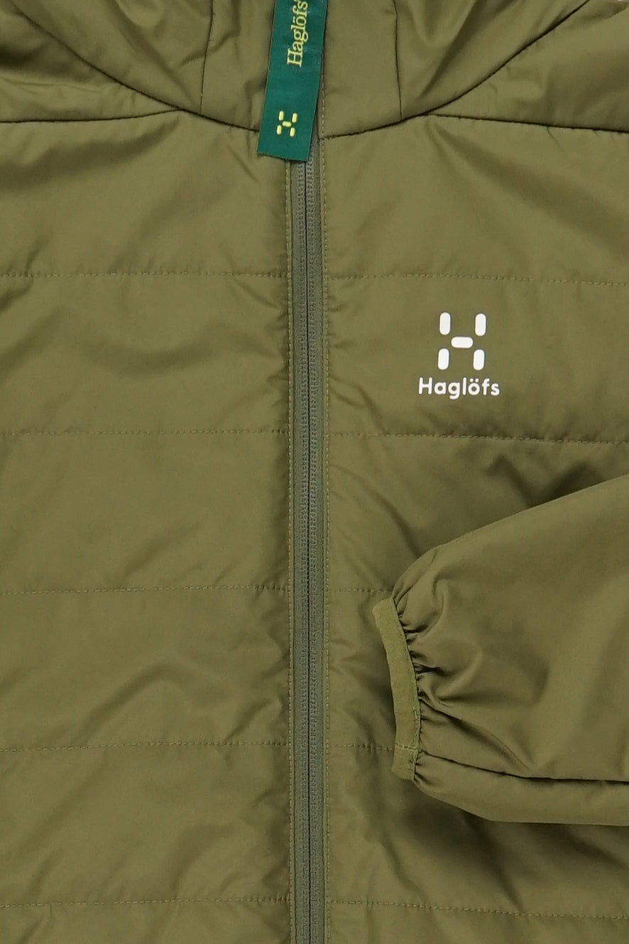 Mimic Silver Hood Women Green / L