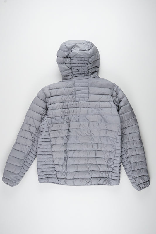 Micro Nordic Down Hood Men Grey / XL