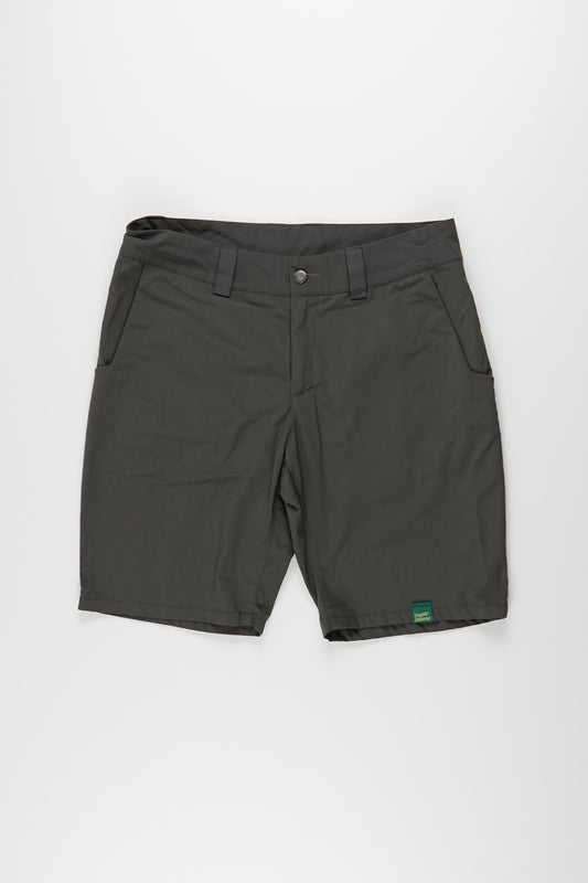 Mid Solid Shorts Men Green / M