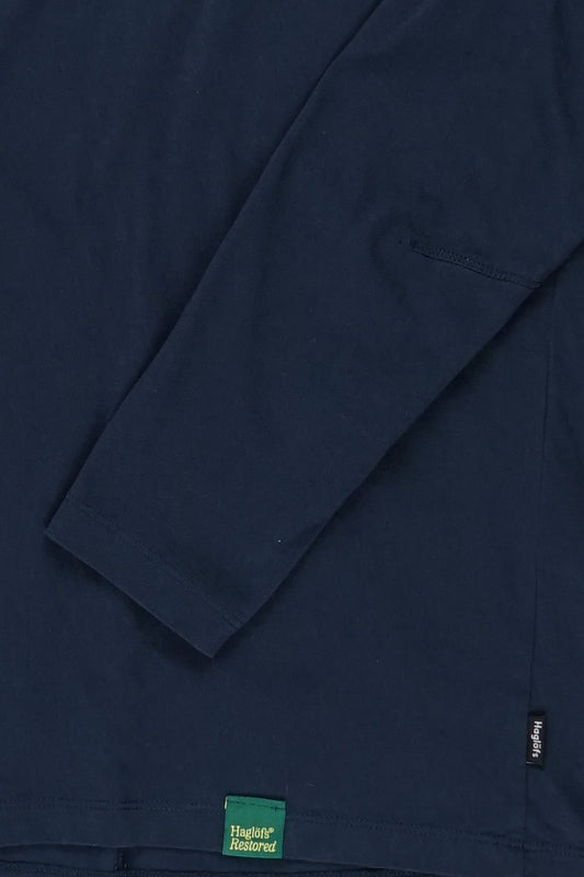 Curious Long Sleeve Tee Women BLUE / XS
