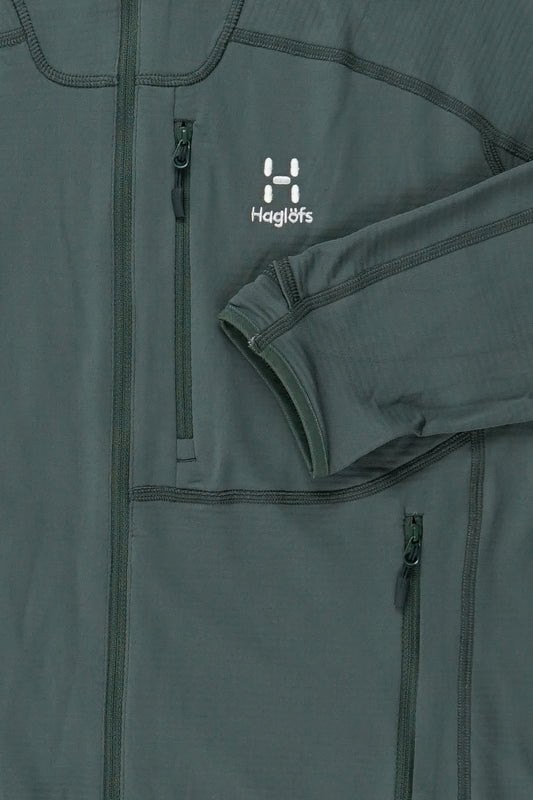 Wool Blend Hood Men Green / M