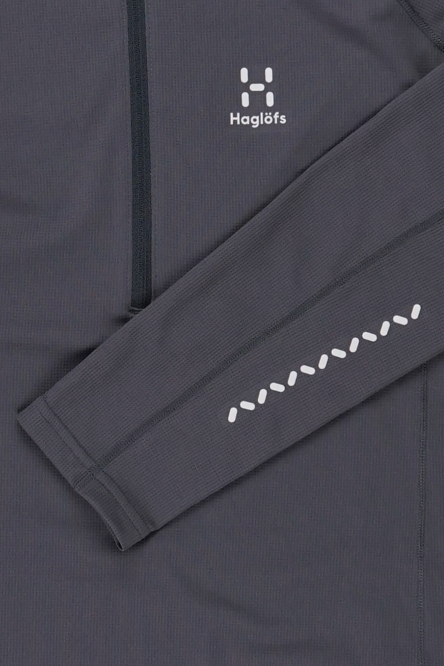 L.I.M Tempo Trail Halfzip Women Grey / M
