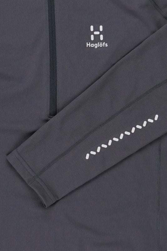 L.I.M Tempo Trail Halfzip Women Grey / M