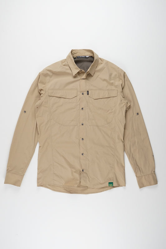 Salo LS Shirt Men Brown / S