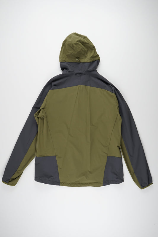 Morän Softshell Hood Men Green / XL